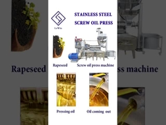 persmachine voor koolzaadolie