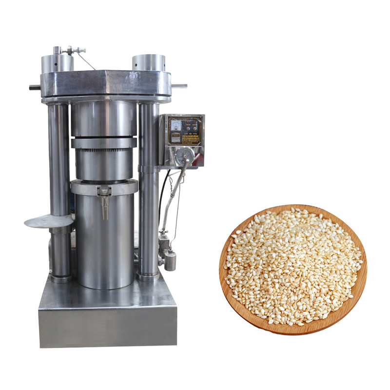 60-100 kg/uur Multi Function Hydraulische sesamoliepersmachine Legium 335 mm Diameter