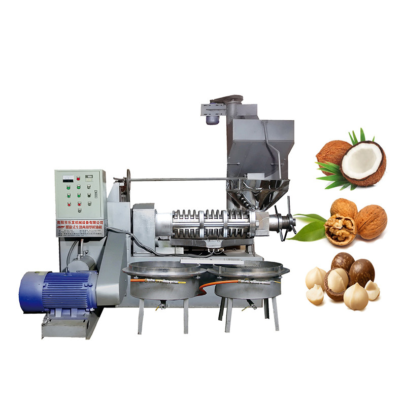 Automatische van de de Persmachine van de Schroef Industriële Olie van het de Legeringsstaal Materiële 120 - 160 Kg/u de Capaciteits