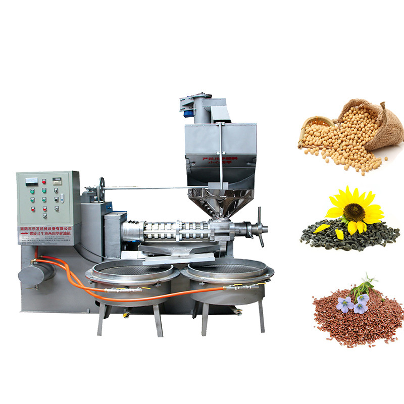 Automatische van de de Persmachine van de Schroef Industriële Olie van het de Legeringsstaal Materiële 120 - 160 Kg/u de Capaciteits