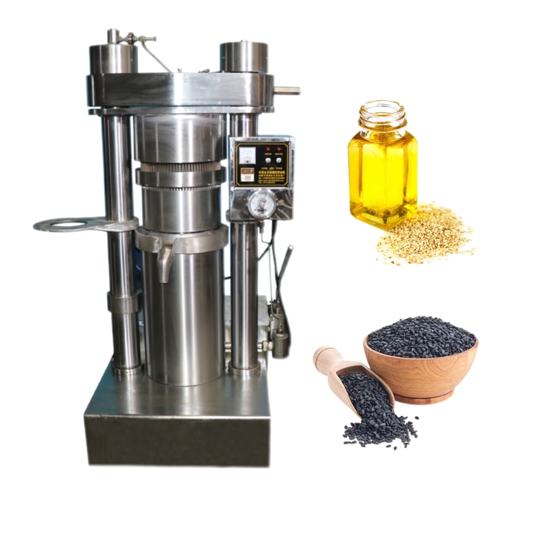 High Strength Alloy Steel Sesam Oil Pressing Machine Batch Werktyd 8-15 minuten