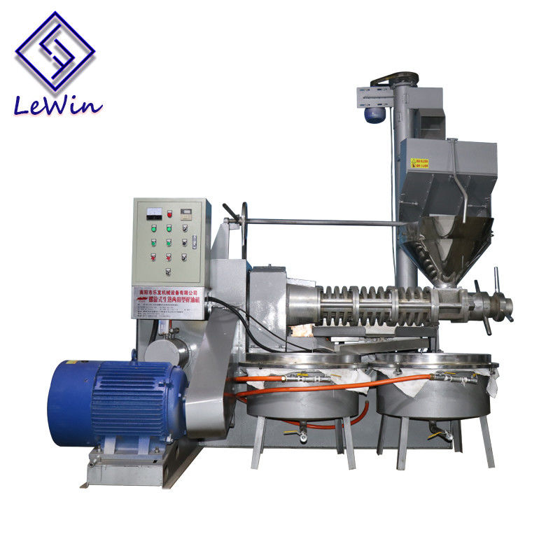 Spindelsnelheid 60-100 RPM Soja-olie-extractie machine ten behoeve van kopers