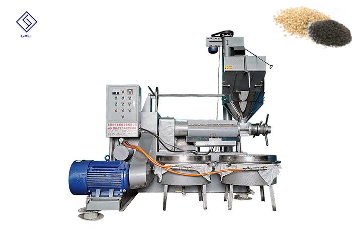 92%-96% oliepercentage schroef oliepers machine met 1,5 kW olie cake voedingssysteem vermogen