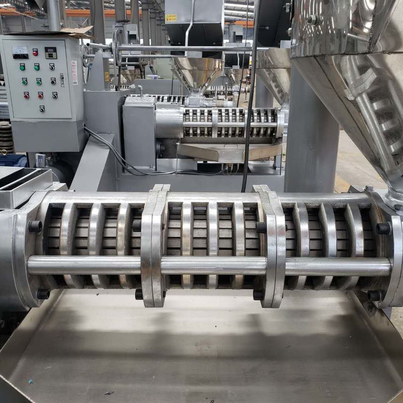 De Persmachine die van de uittrekselolie de Maïsolieverdrijver van 37 KW voor Koude Pers maken