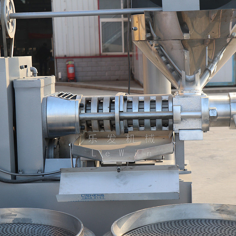 Gezonde olieproductiemachine Commercieel gebruik Kookolie Machines Zonnebloempitten Oliepersmachine