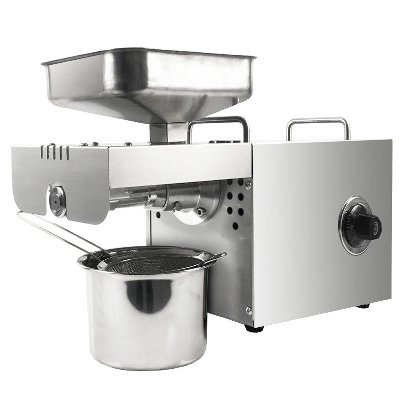 De Verdrijver van Mini Oil Press Home Oil van het roestvrij staalomhulsel voor het Maken van Eetbare Olie