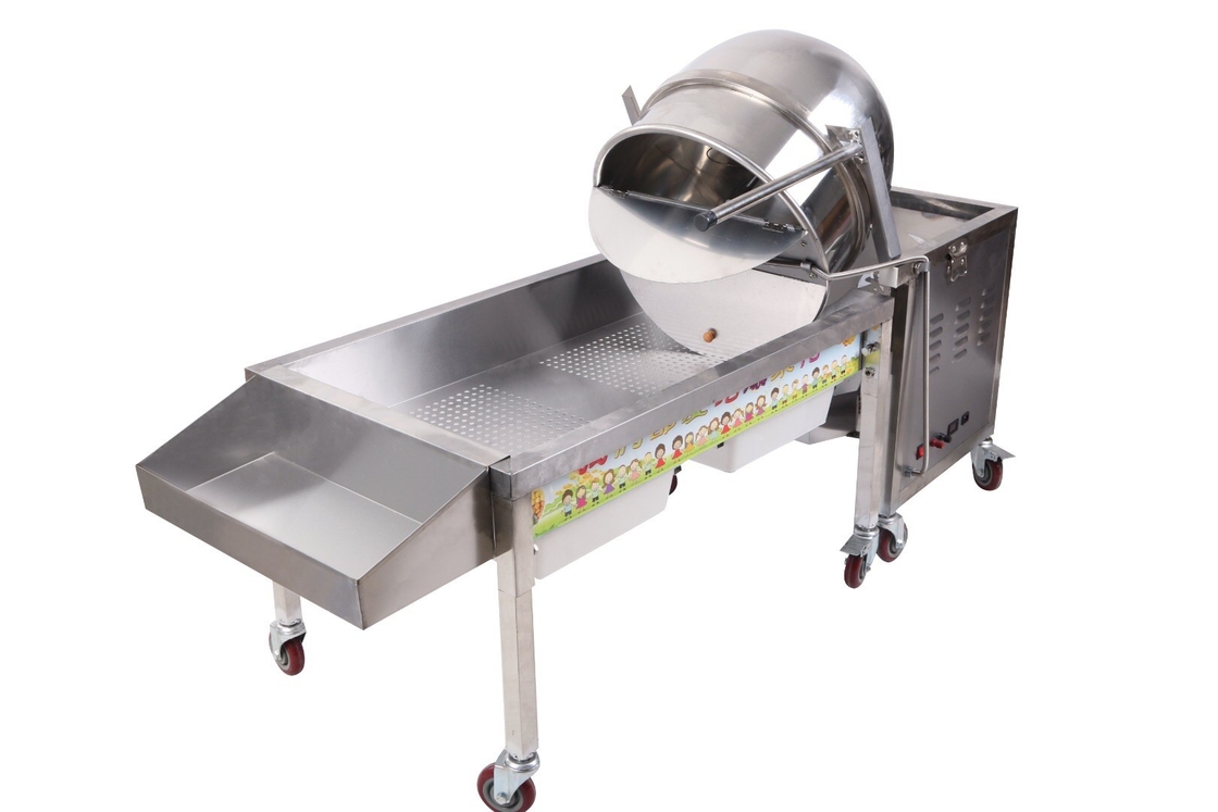 De Popcorn die van de balvorm tot Machine maken Sferische Graanpopcornpan 220v Met geringe geluidssterkte